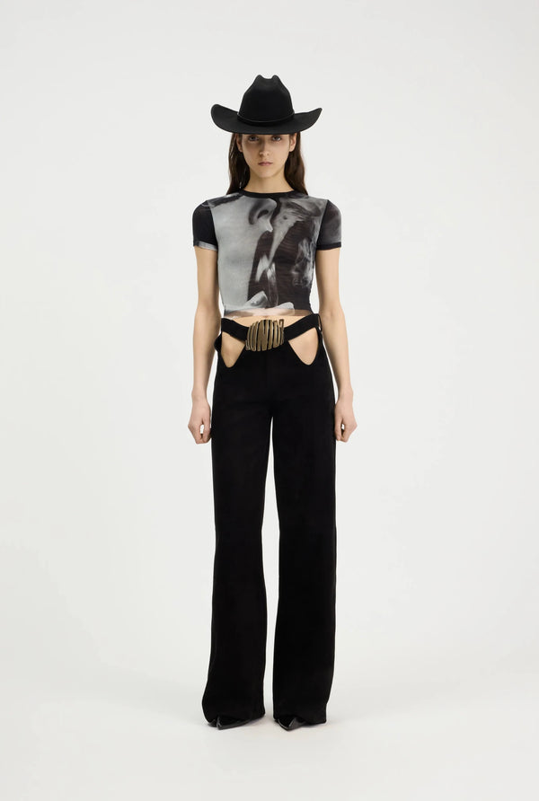 Jean Paul Gaultier | Mesh Baby Tee | Tops