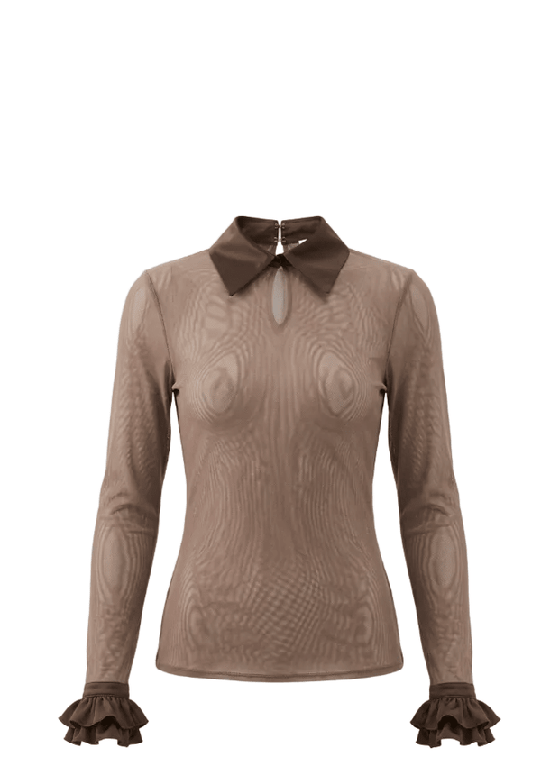 ACNE STUDIOS | Sheer Nylon Shirt | Tops