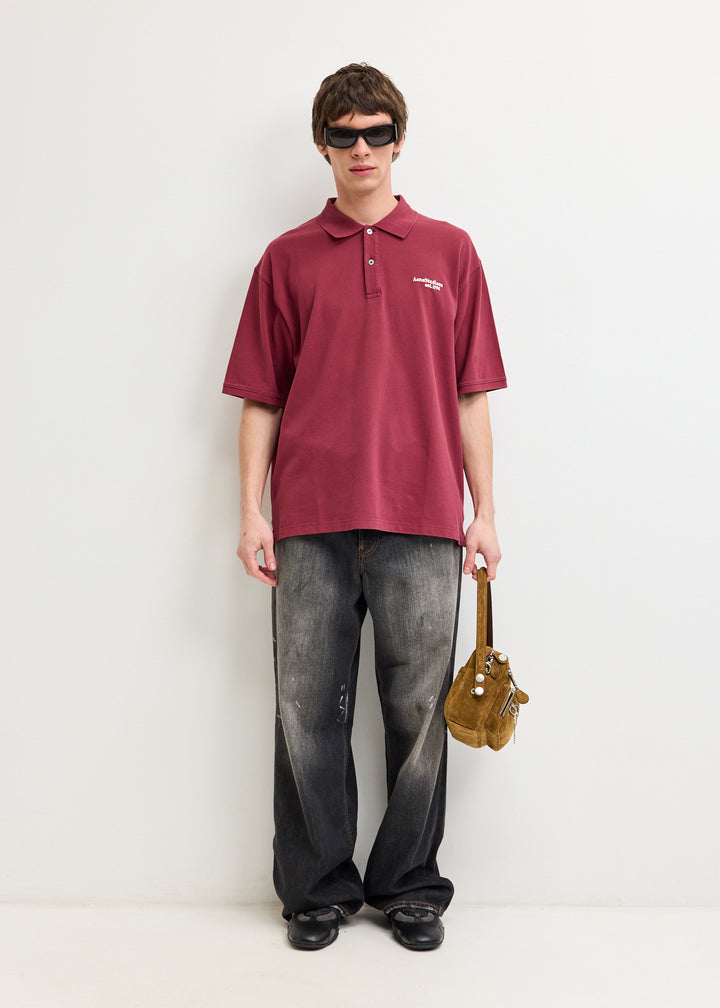 Washed Logo Polo