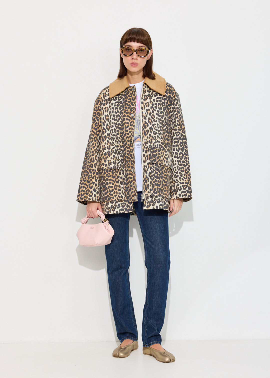 Printed Canvas Jacket