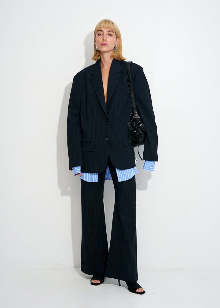 Layered suit jacket