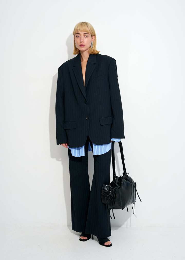Layered suit jacket