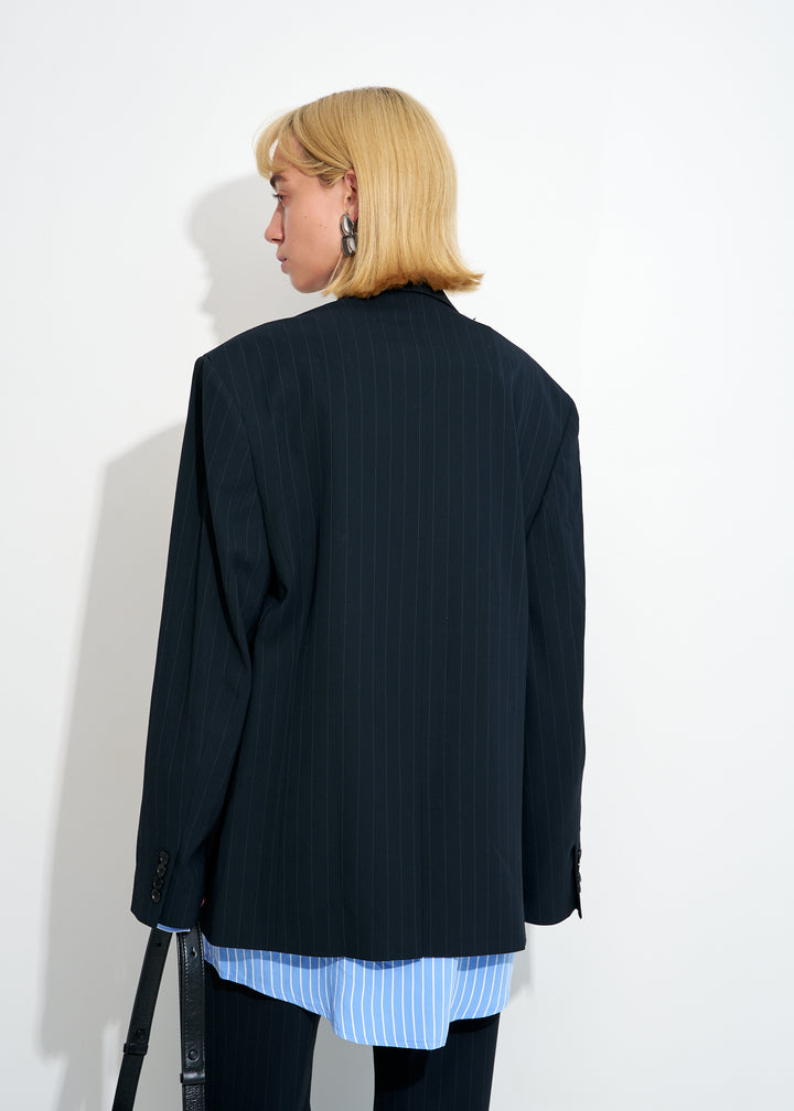 Layered suit jacket