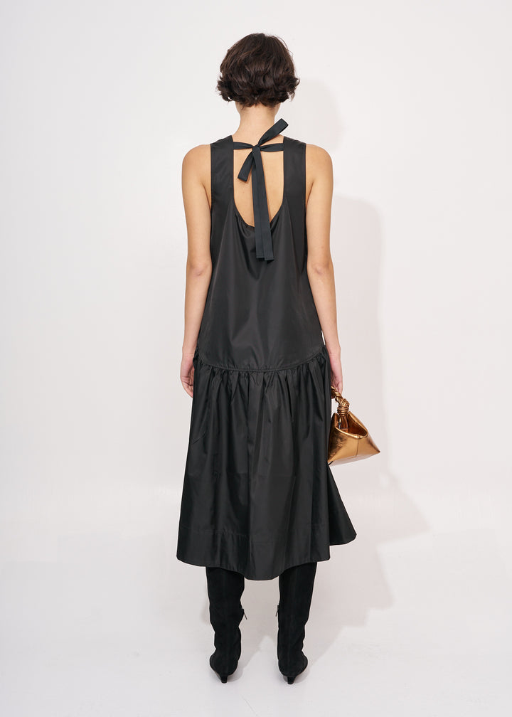 Duchesse Nylon Midi Dress