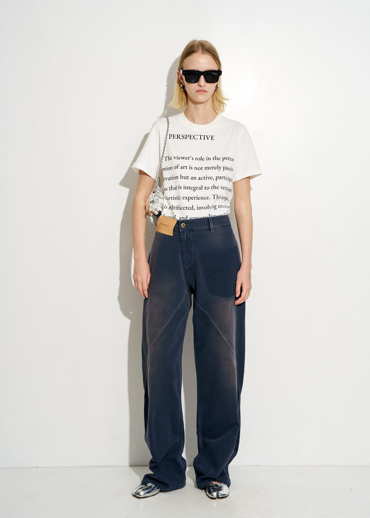 TEXT PRINT T-SHIRT