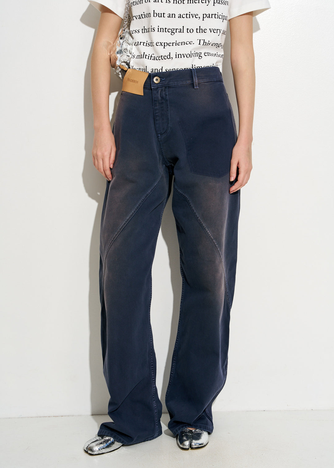 AGED TWISTED WORKWEAR JEANS