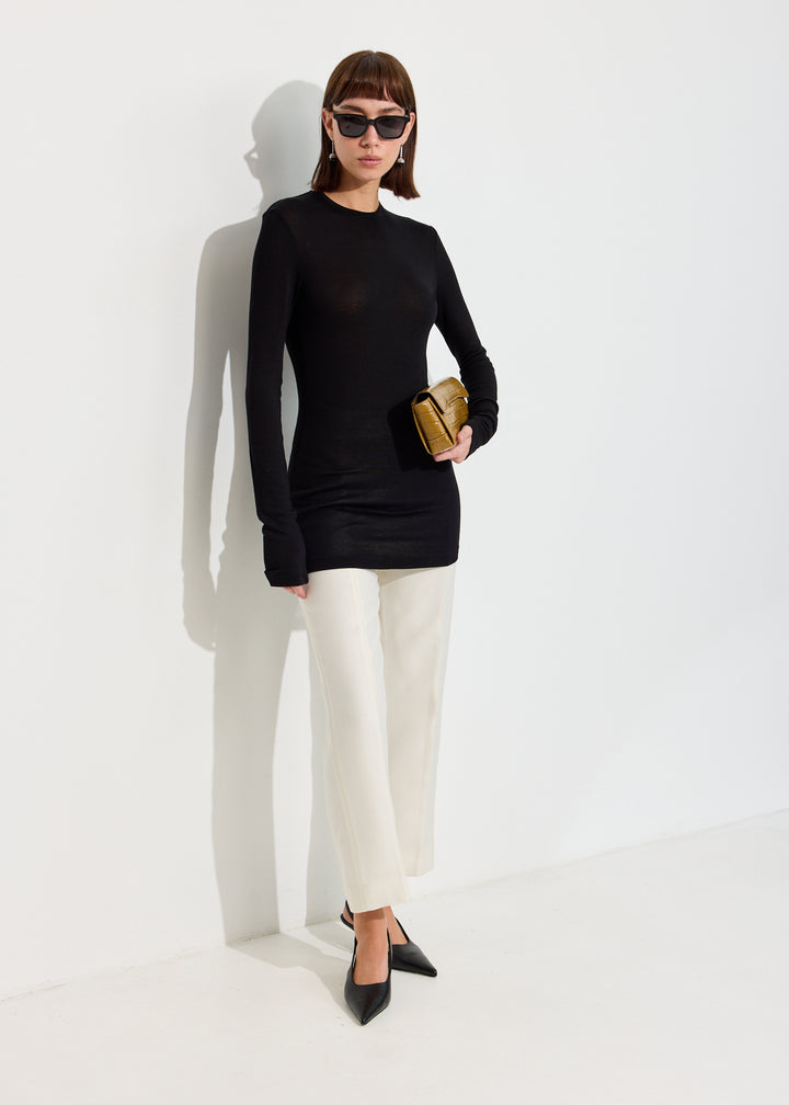 Long-Sleeve Jersey Top