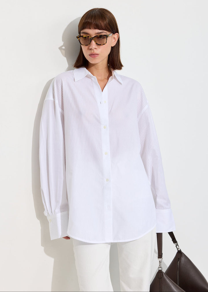 Oversized Striped Shirt