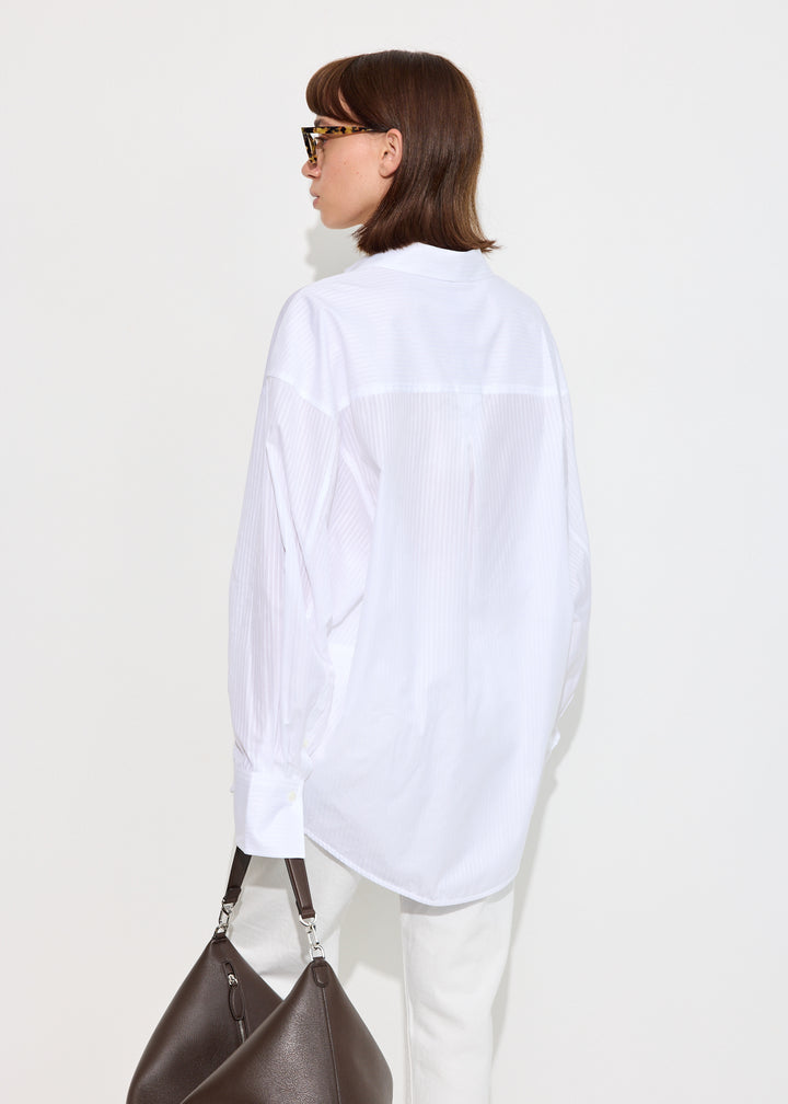 Oversized Striped Shirt