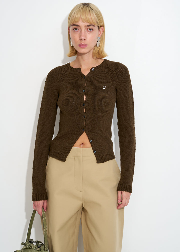 Button-up cardigan