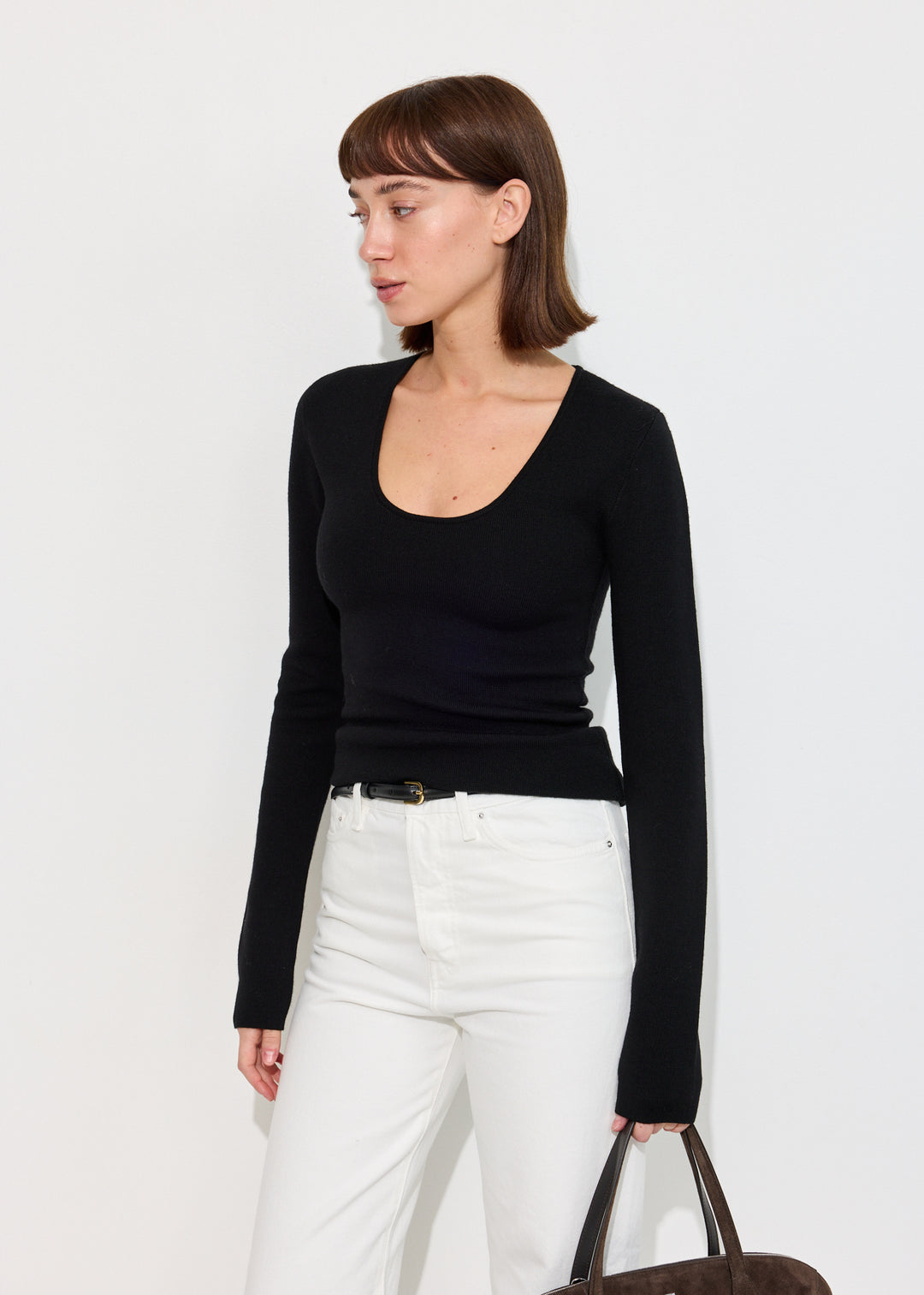 Merino knit Top