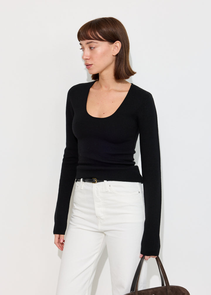 Merino knit Top