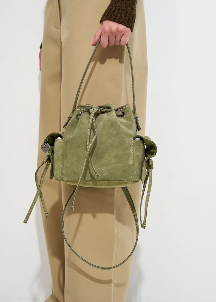 Multipocket Mini Bucket SUEDE