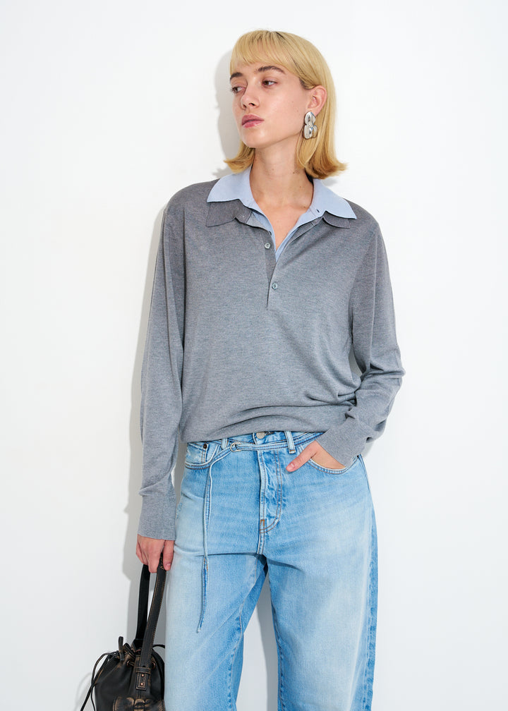 KNIT POLO