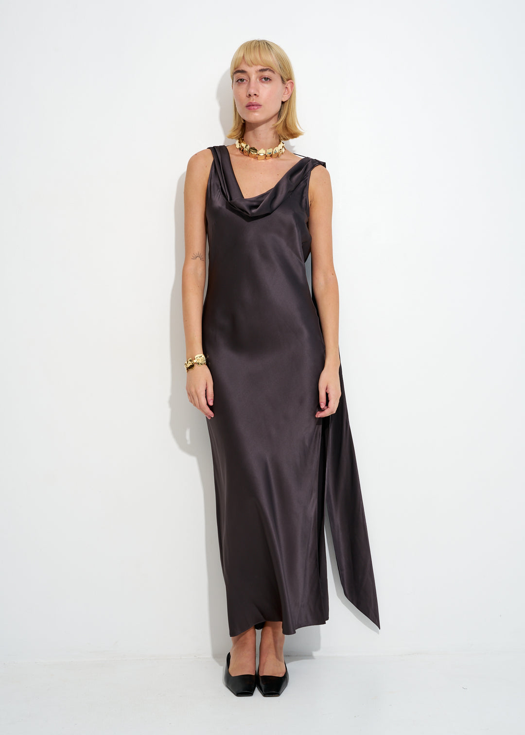 Satin dress