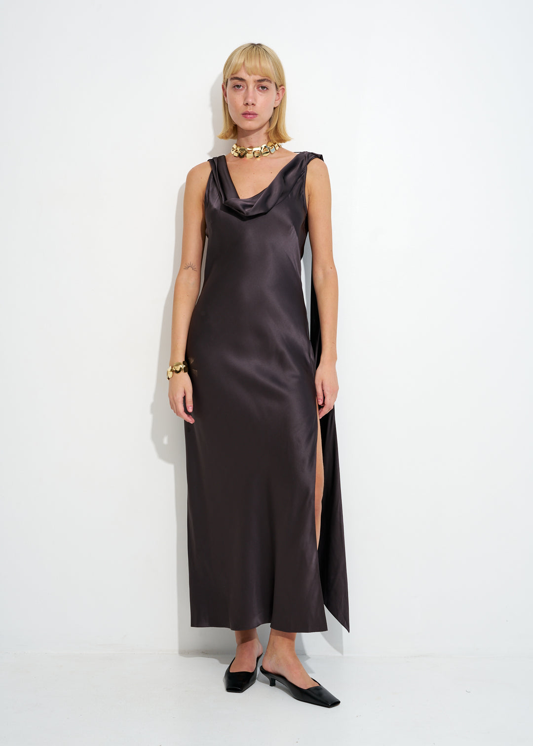 Satin dress