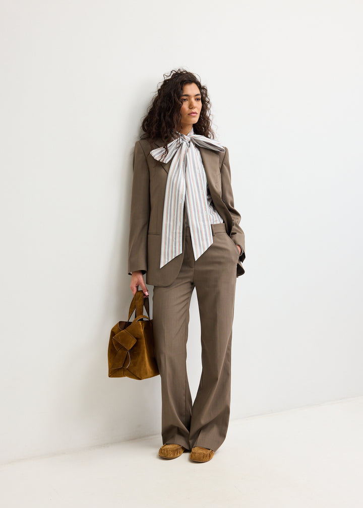 Single-Breasted Suit Jacket