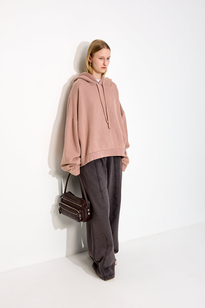 HOODED SWEATER LOGO PATCH