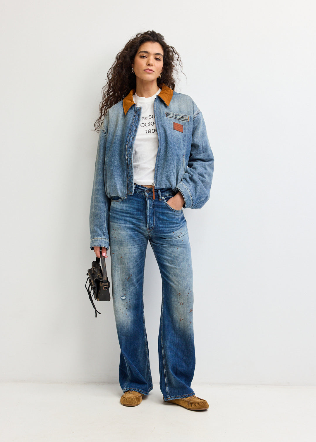 Denim Bomber