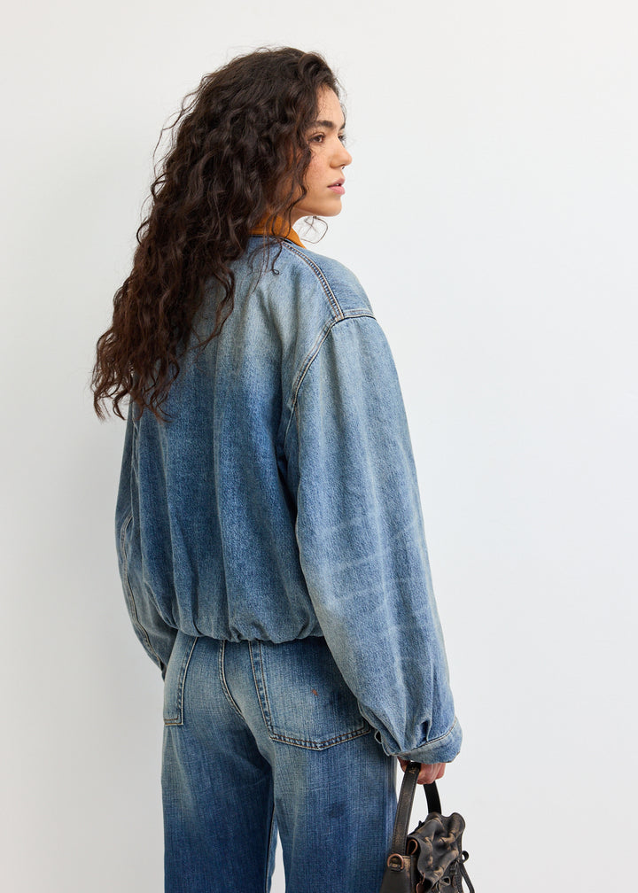 Denim Bomber