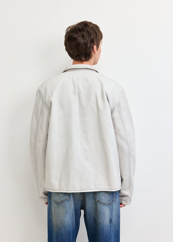 Denim Blouson Jacket