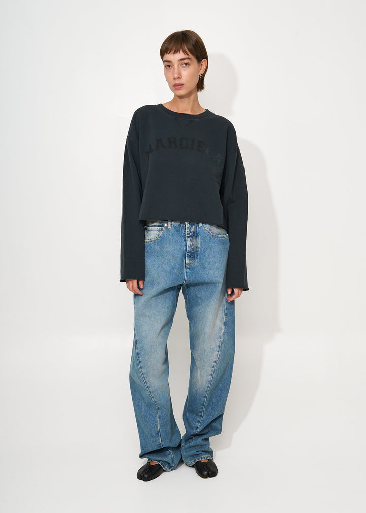 Diagonal Seam Jeans