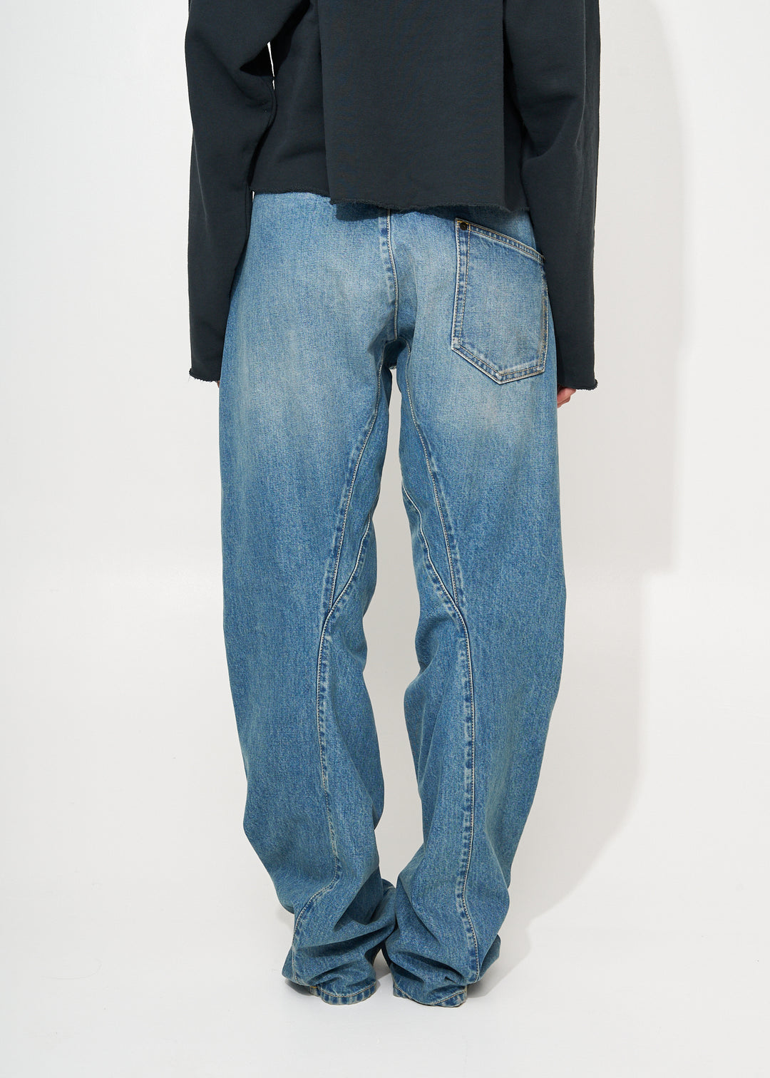 Diagonal Seam Jeans