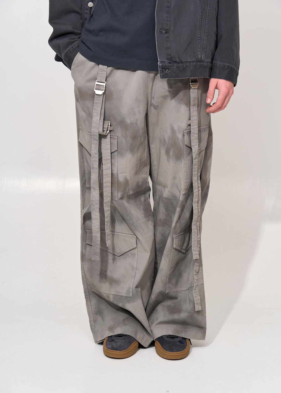 Dyed Cargo Pants