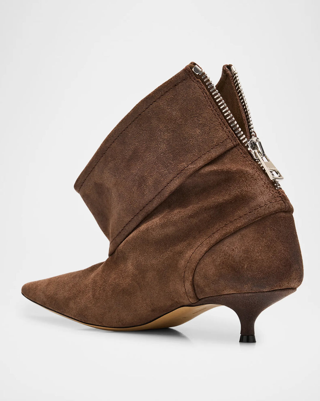 BIKER KITTEN HEEL W
