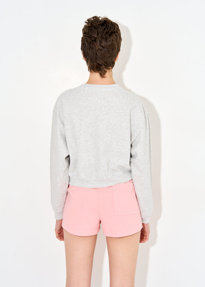 French Cropped Crewneck