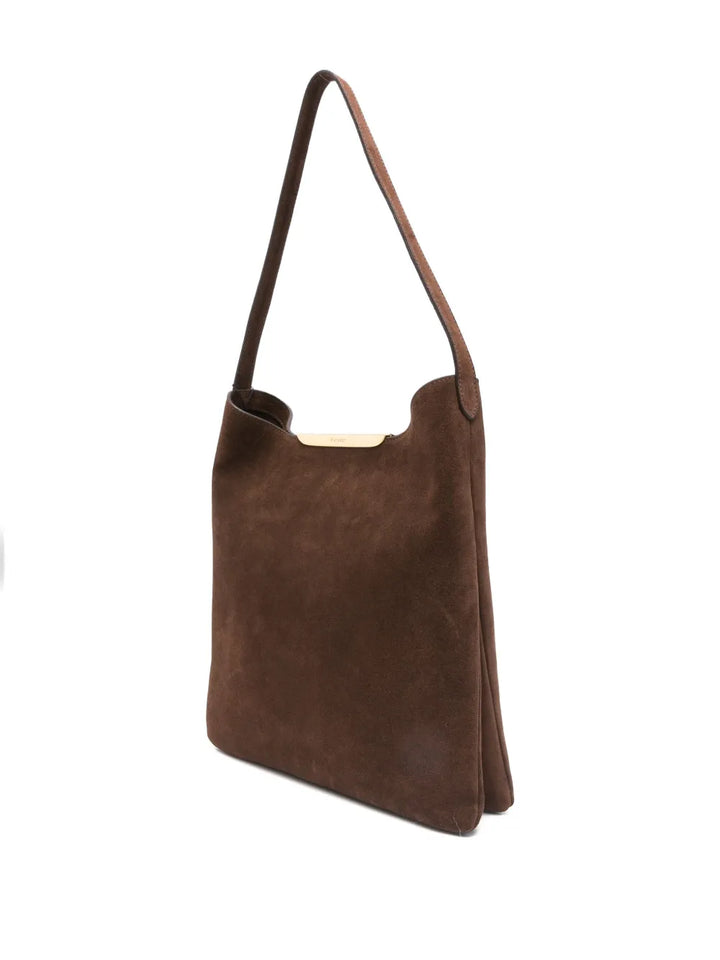 Gemini Suede Brownie - Gold