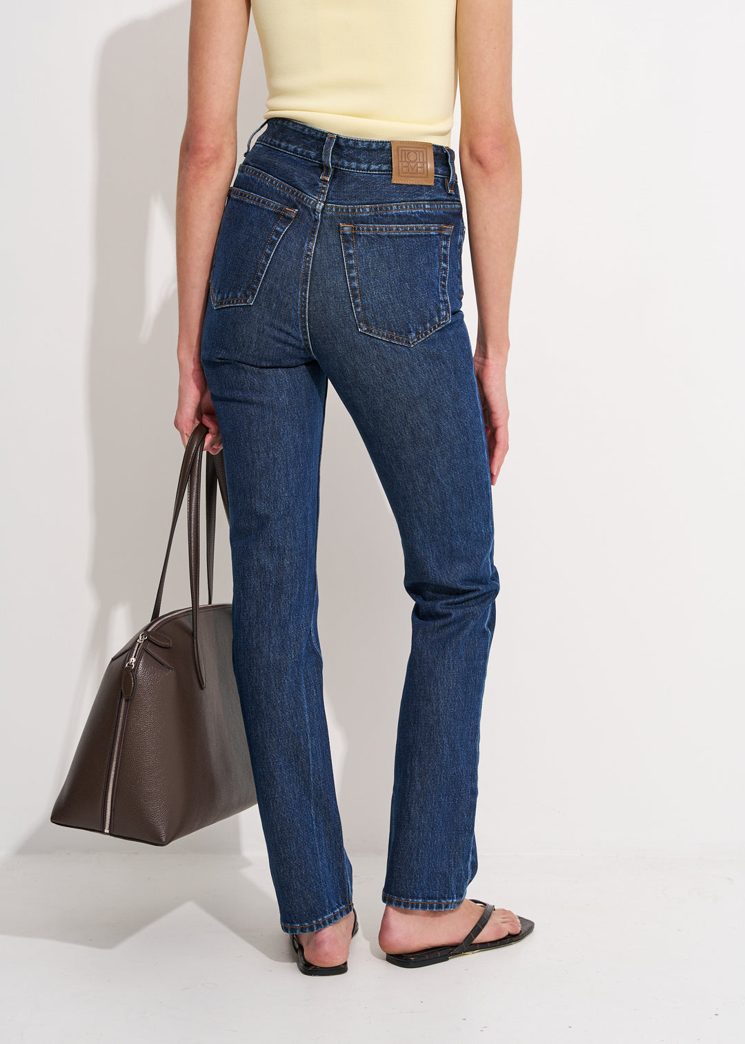High slim denim