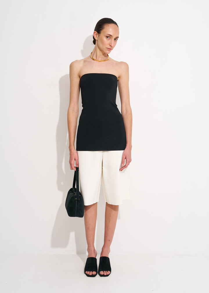 Compact knit Tube Top