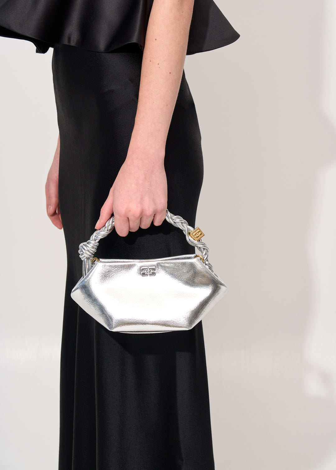 Ganni Bou Bag Mini Metallic