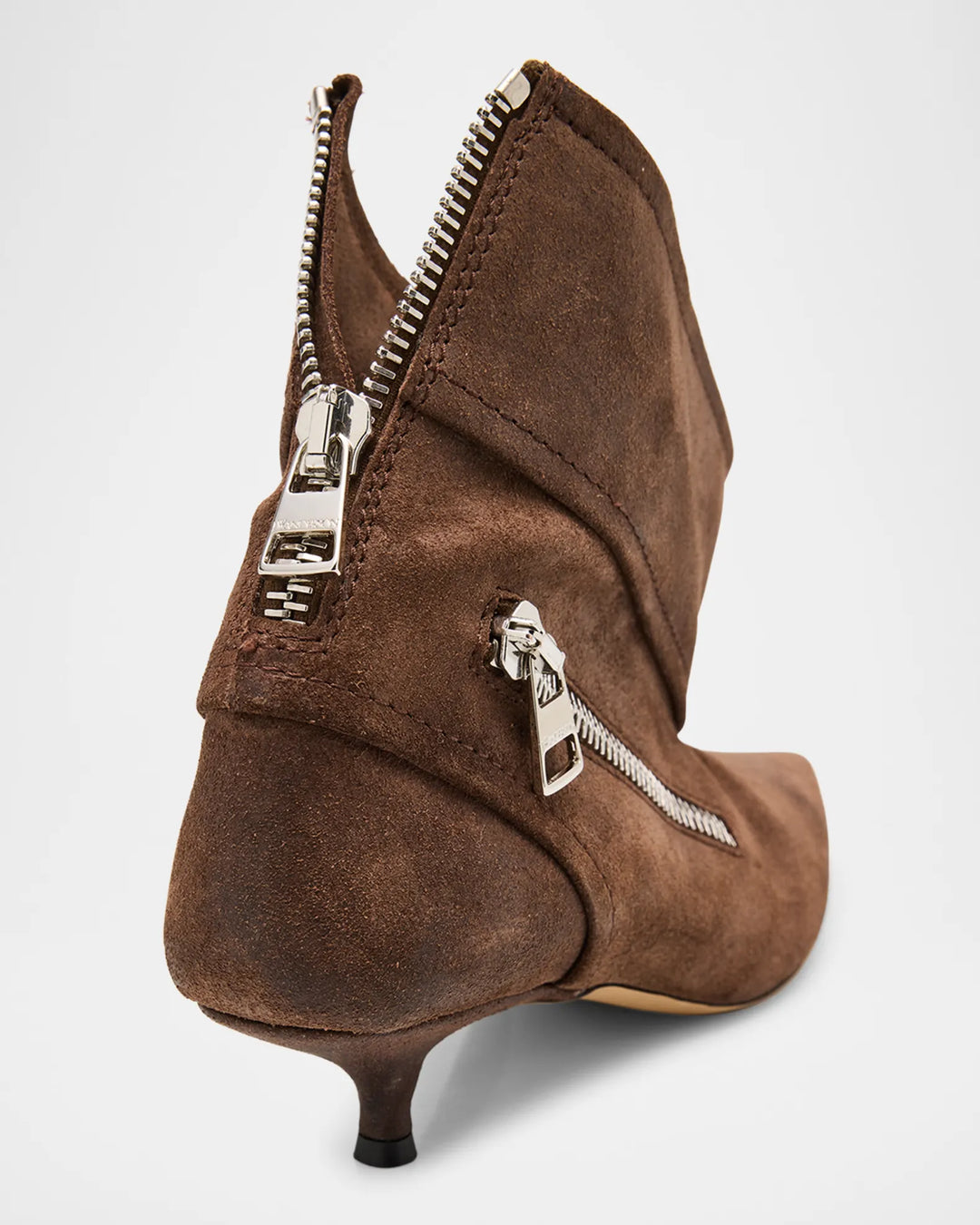 BIKER KITTEN HEEL W