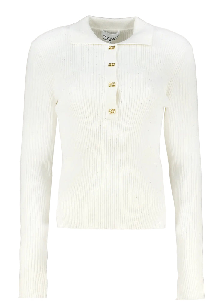 Fine Sequin polo