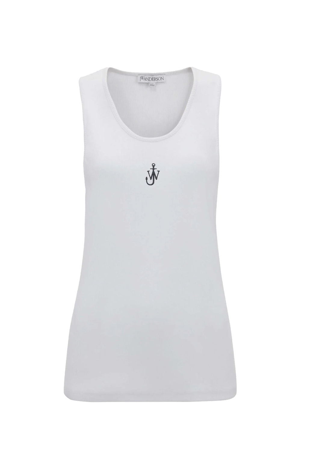 Anchor embroidery tank top