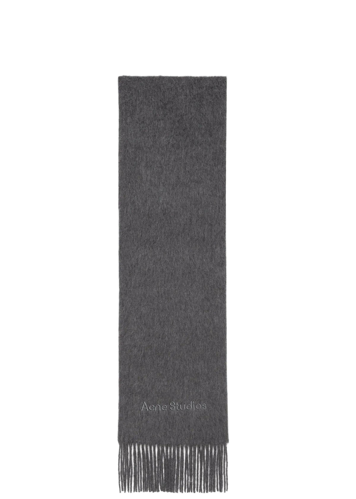 Long-Hair Alpaca-Wool Scarf