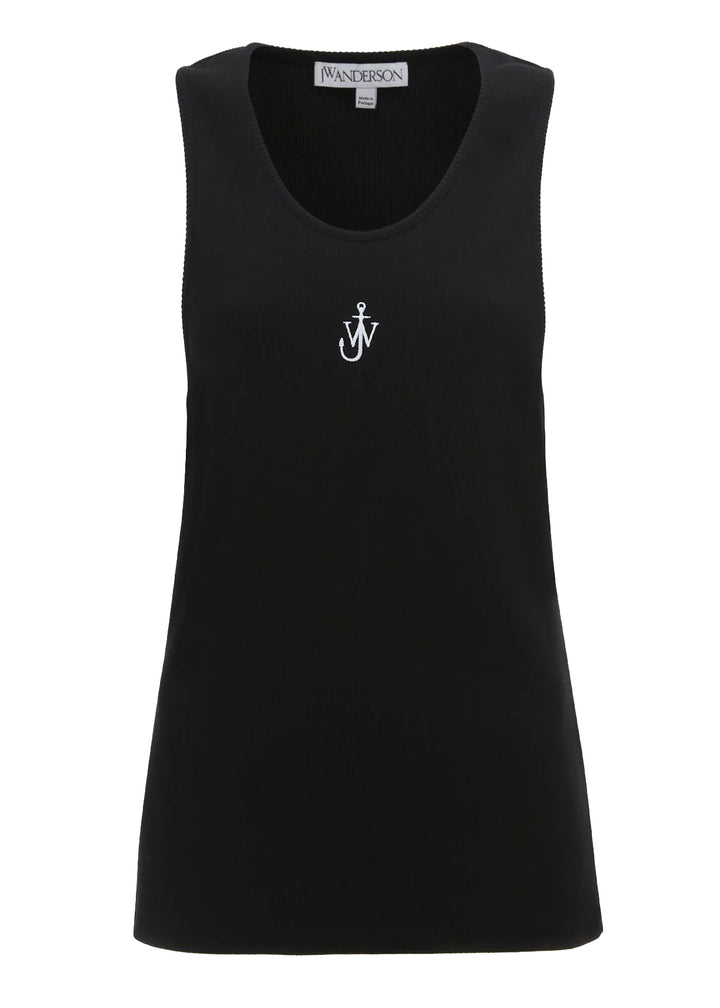 Anchor embroidery vest