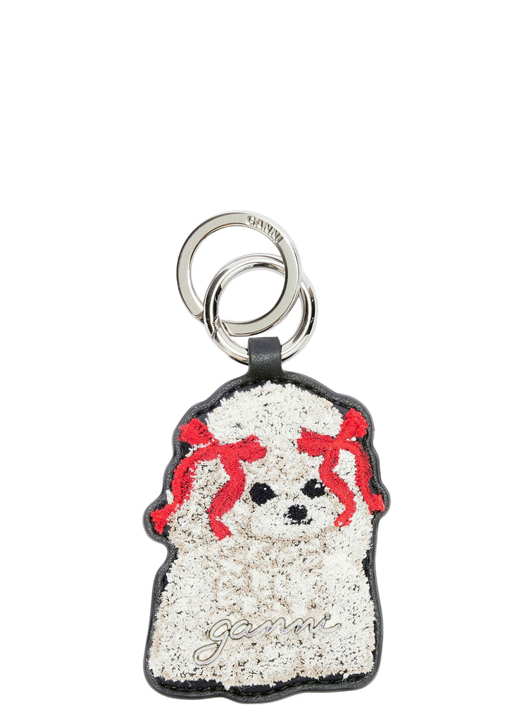 Dog Bow Keyring