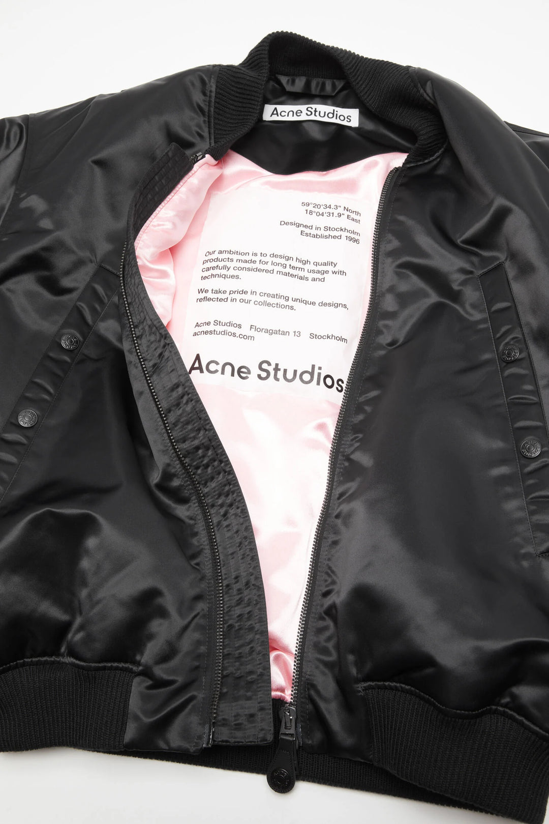 Bomber jacket logogram