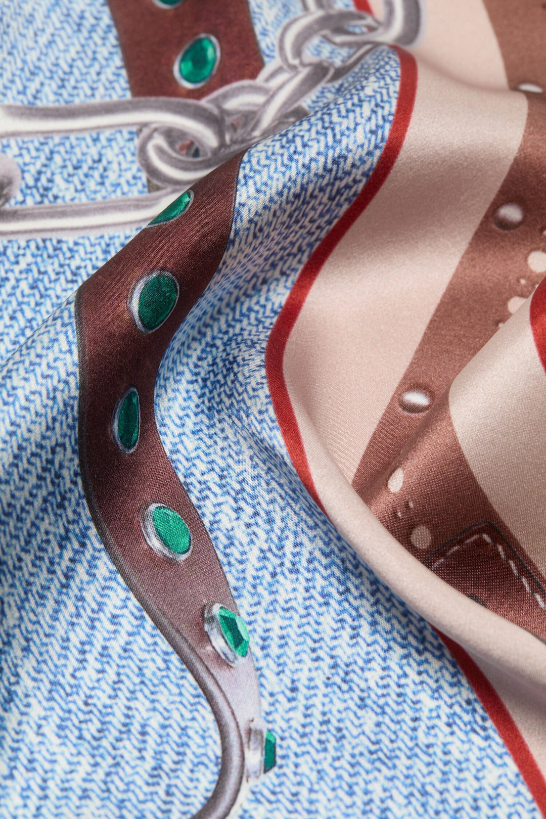 Printed Silk Bandana