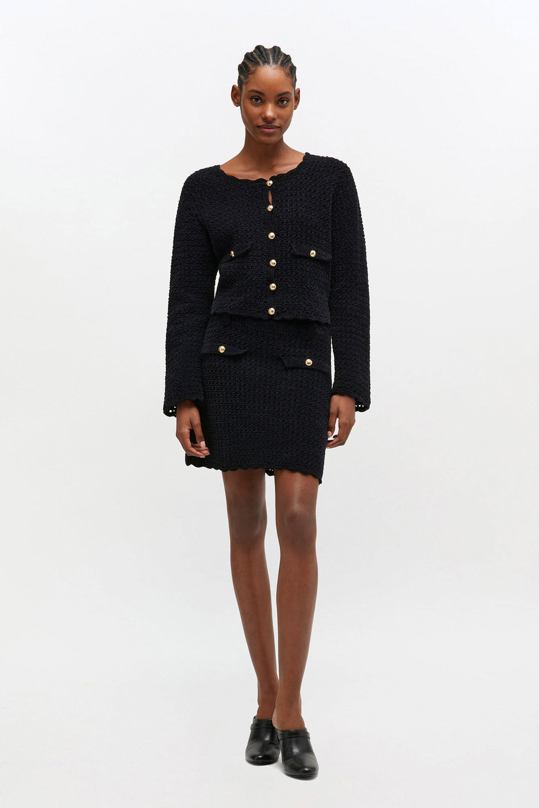 Chenille Crochet Skirt