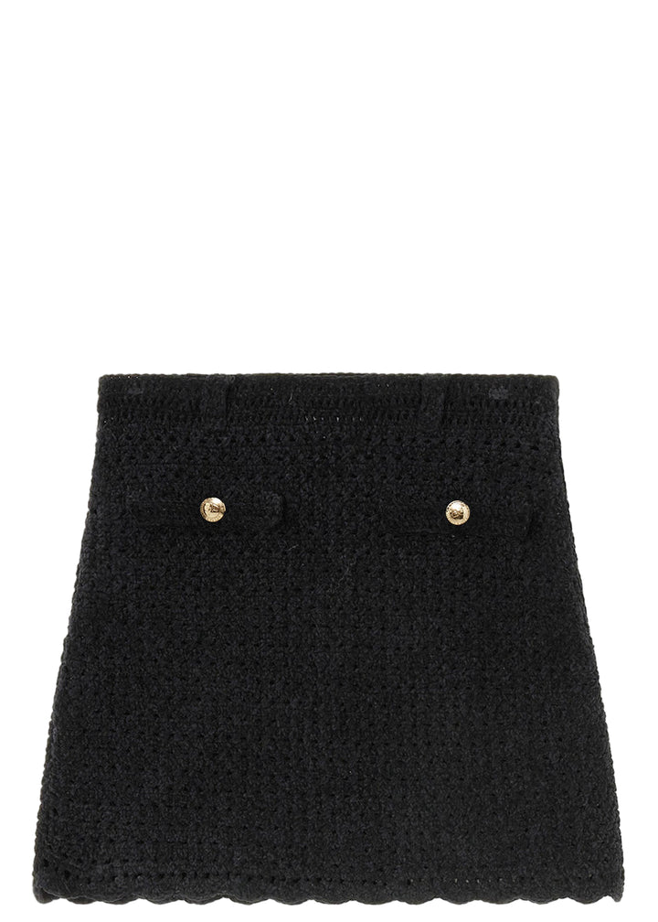 Chenille Crochet Skirt