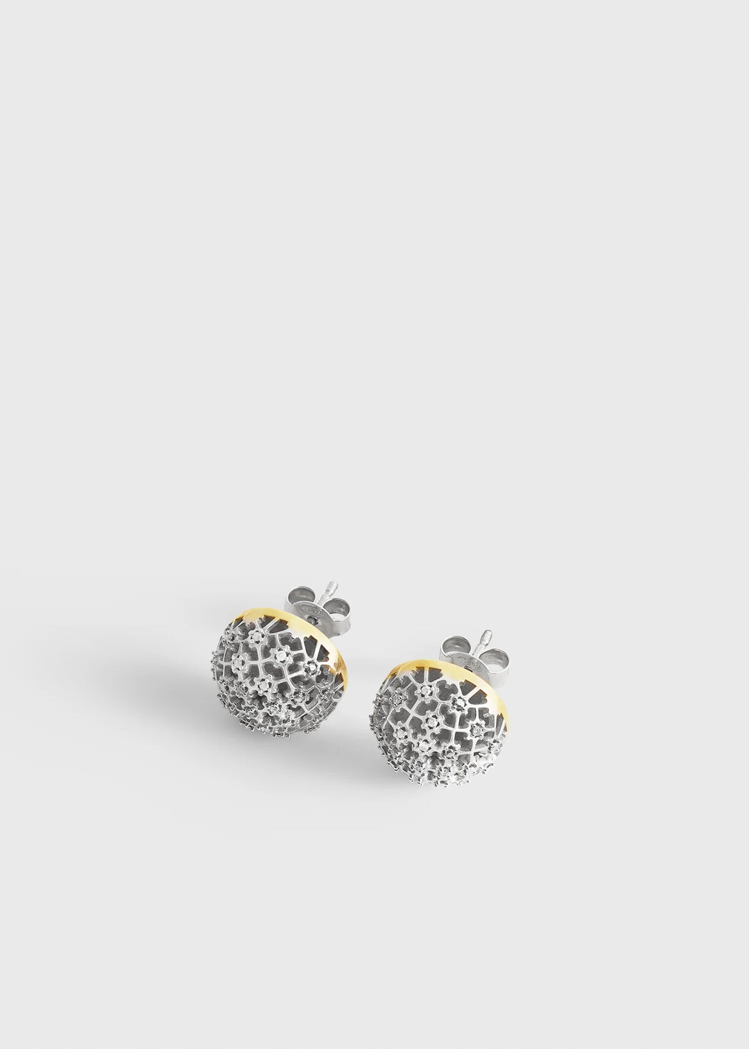 DIAMOND LACE STUDS