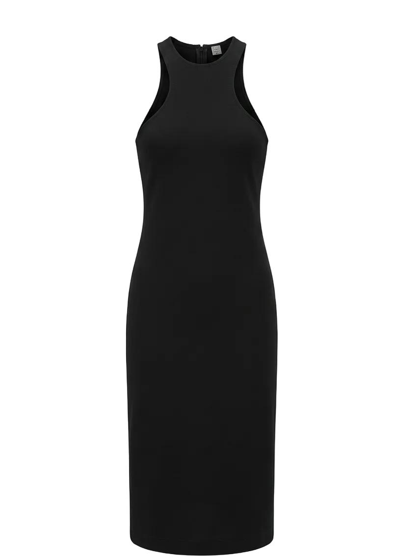 Deep Curve Tank Dress|TOTEME-שמלת מידי טוטם