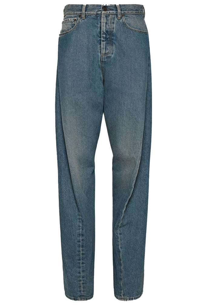 Diagonal Seam Jeans