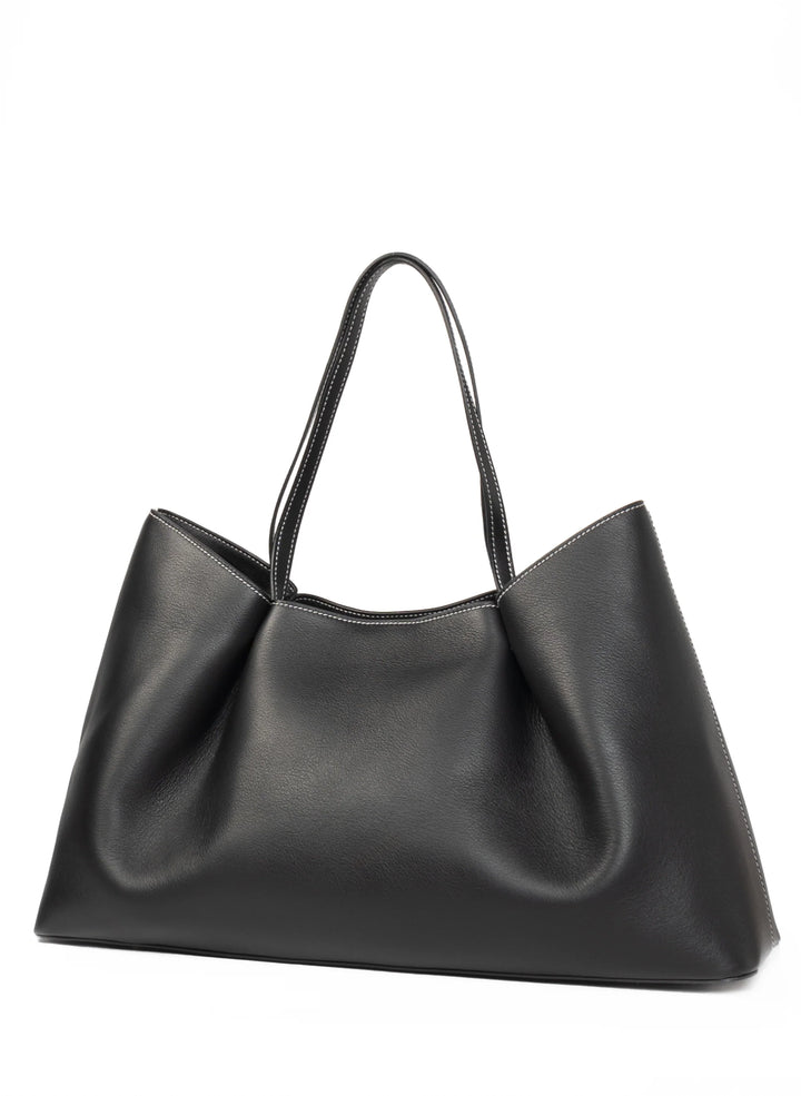 Dimple Tote Pebbled Leather