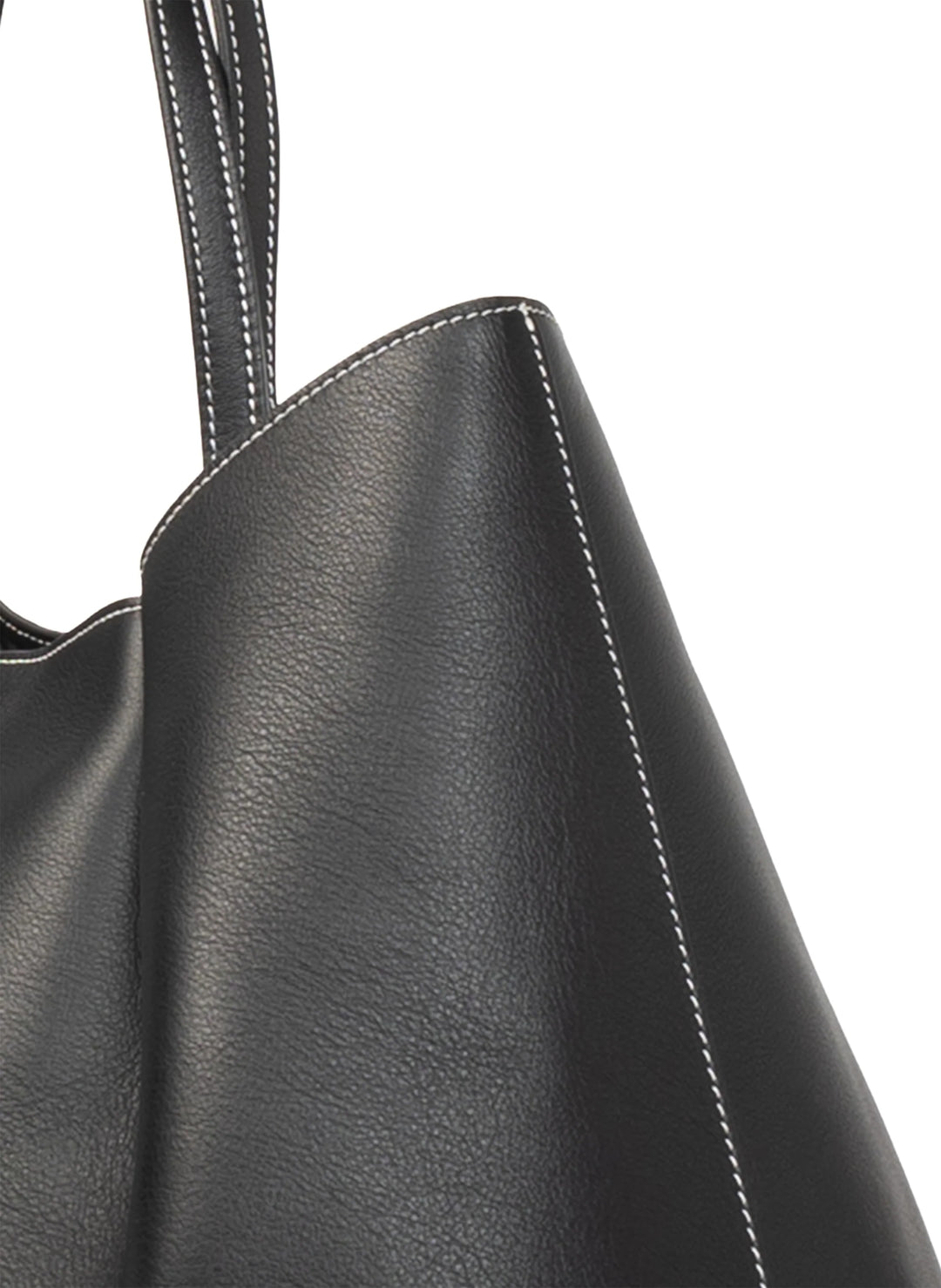 Dimple Tote Pebbled Leather