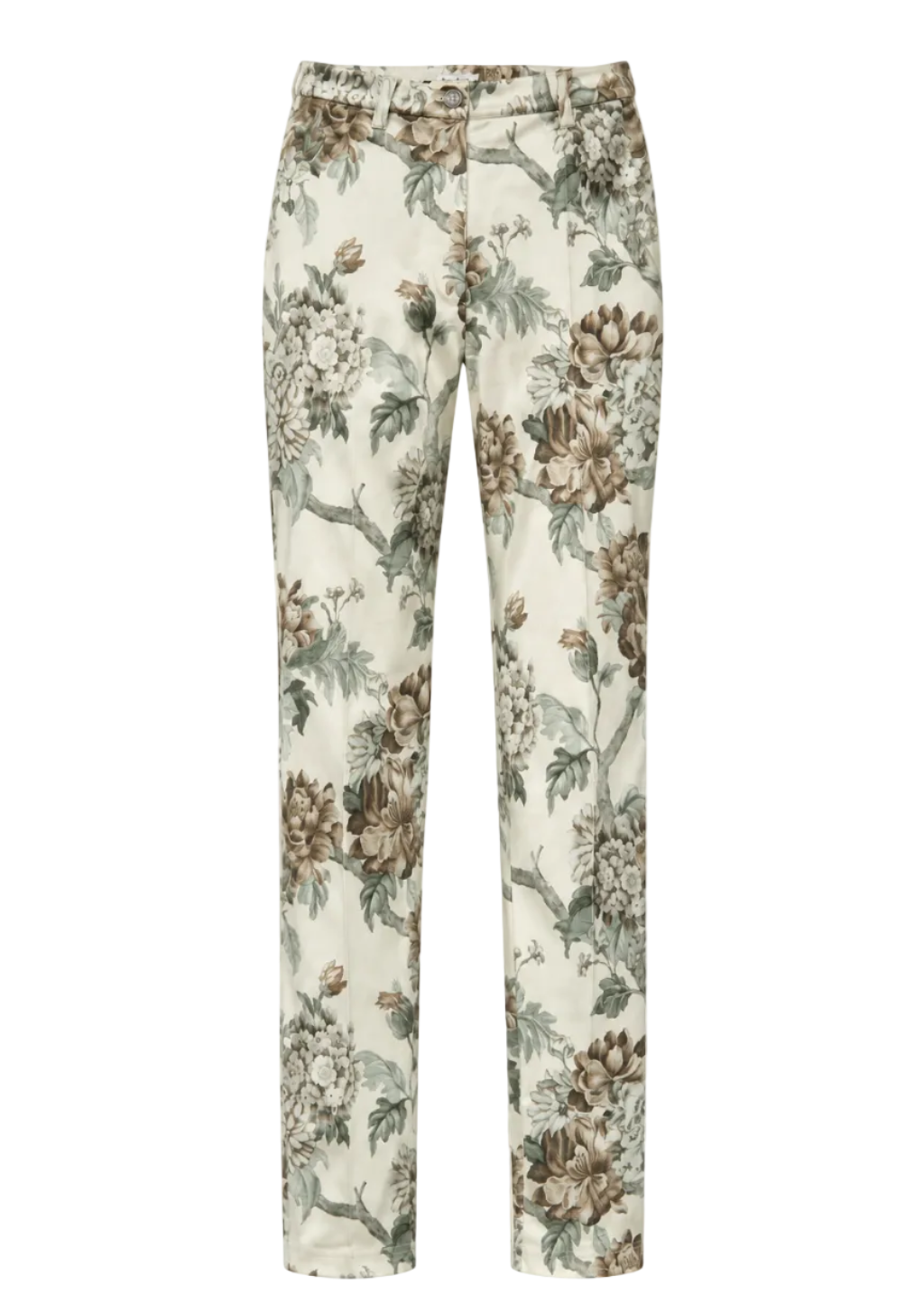 Fitted printed trousers|acnestudios|pants
